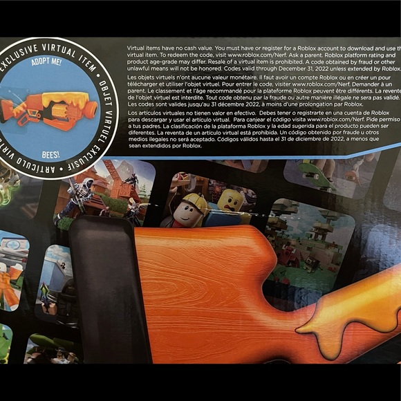 Nerf ROBLOX Adopt Me Bees! Blaster - Picture 6 of 6